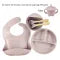🧸 PandaGrip Set – סט האכלה מסיליקון שלא זז מהשולחן ומשנה את כל חוויית הארוחה של התינוק