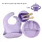🧸 PandaGrip Set – סט האכלה מסיליקון שלא זז מהשולחן ומשנה את כל חוויית הארוחה של התינוק